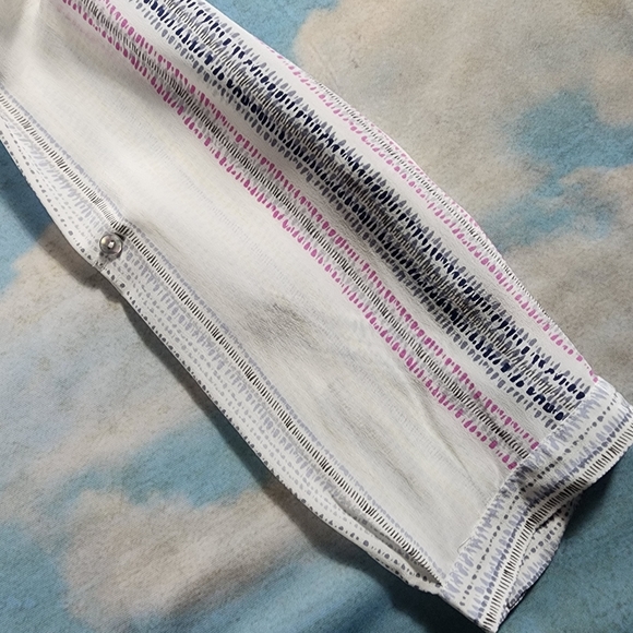 Nic + Zoe Semi Sheer Blouse - Picture 10 of 15